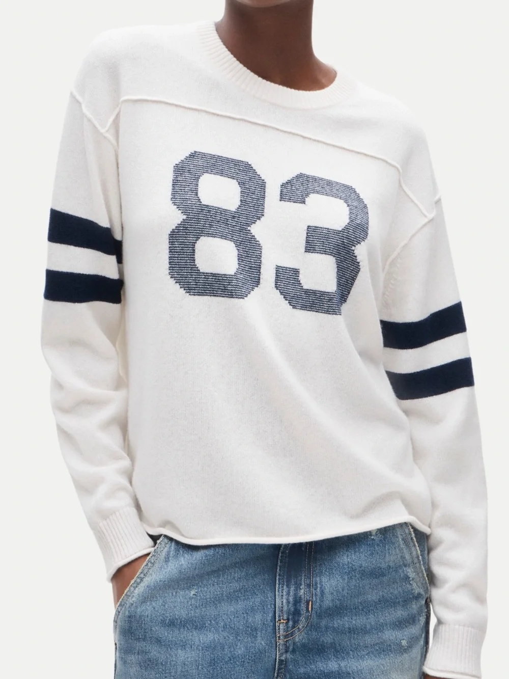 J Crew Rugby Cashmere Sweater